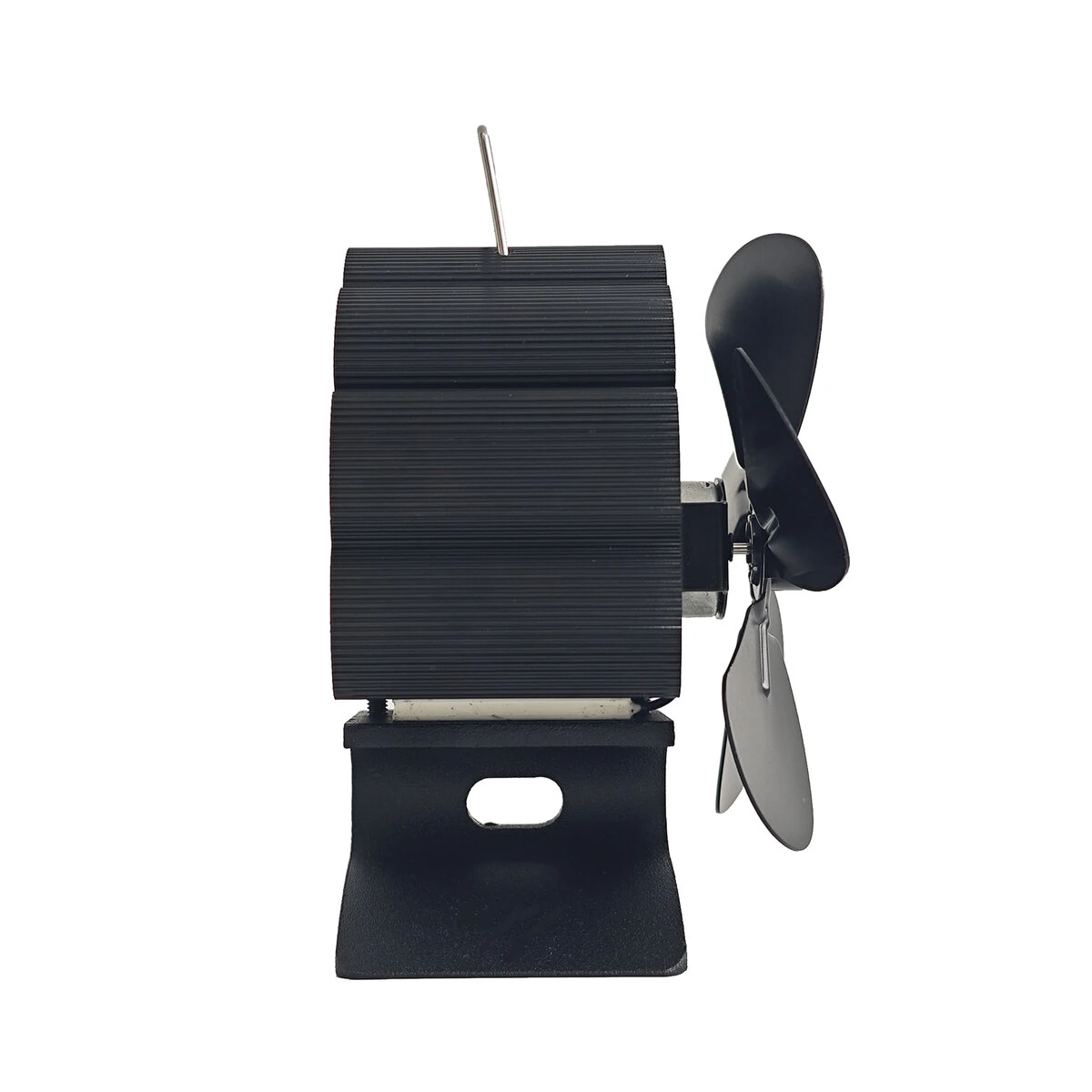 (image for) 5 Blade Heat Powered Wood Stove Fan Fireplace Fan Furnace Air Blower for Wood/Log Burner/Fireplace Eco Friendly Fan-DY385A