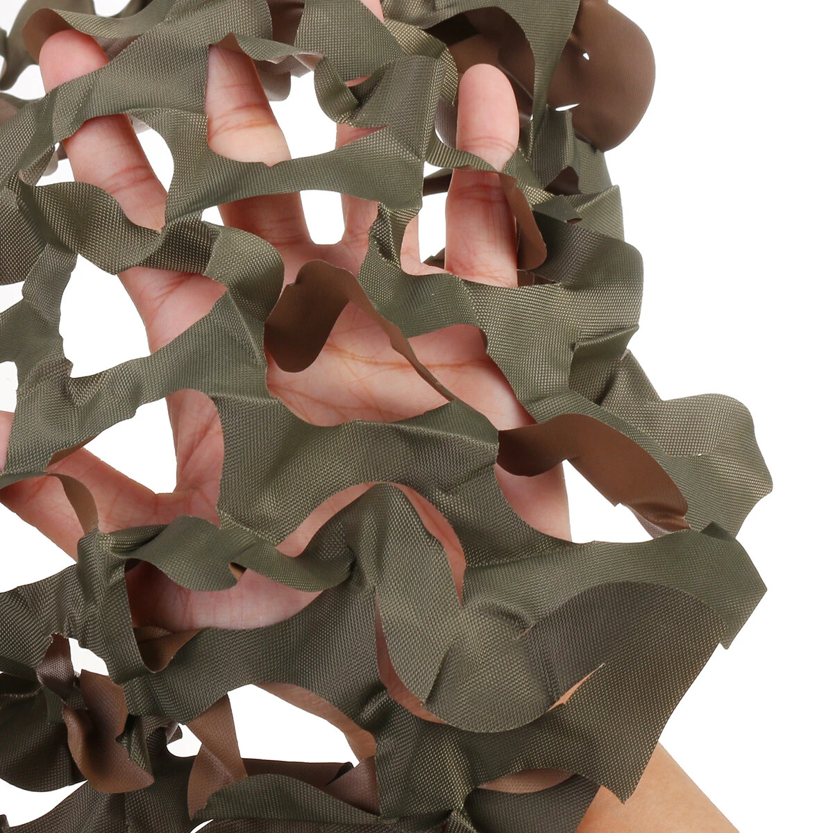 (image for) Multi-size Camo Net Quick Dry Waterproof Camouflage Netting Reversible Green/Brown For Hunting/Shooting